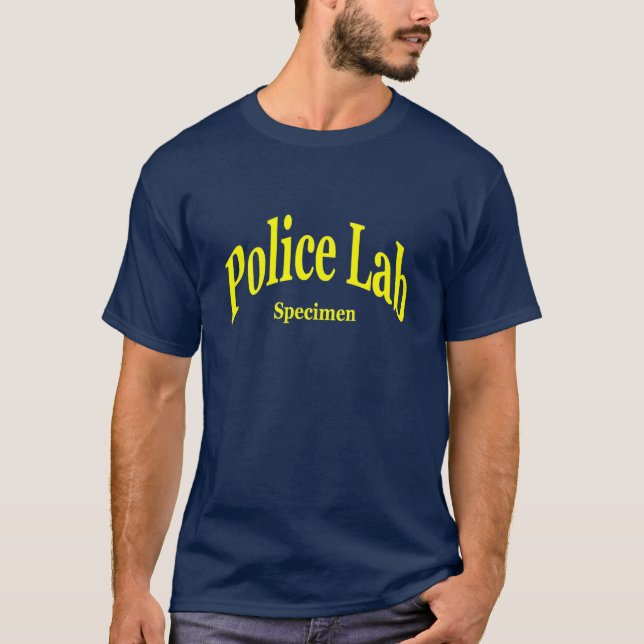 Camiseta Laboratório de Polícia (Frente)