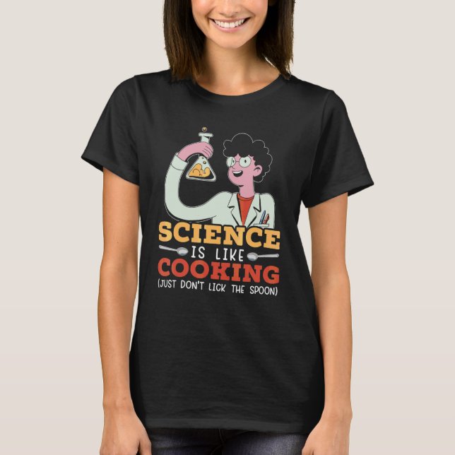 Camiseta Laboratório de Química de Biologia Científica (Frente)