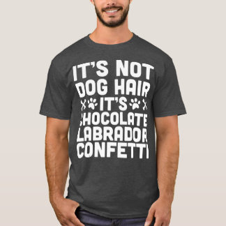 Camiseta Laboratório Engraçado De Chocolate Não É Cabelo De