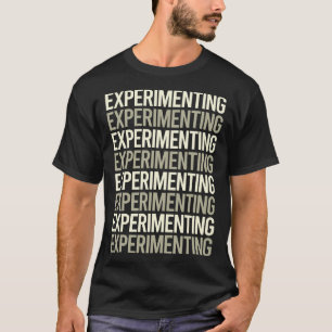 Camiseta Laboratório Experimentador de Experimentação