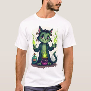 Camiseta Laboratório Franken-Gatos