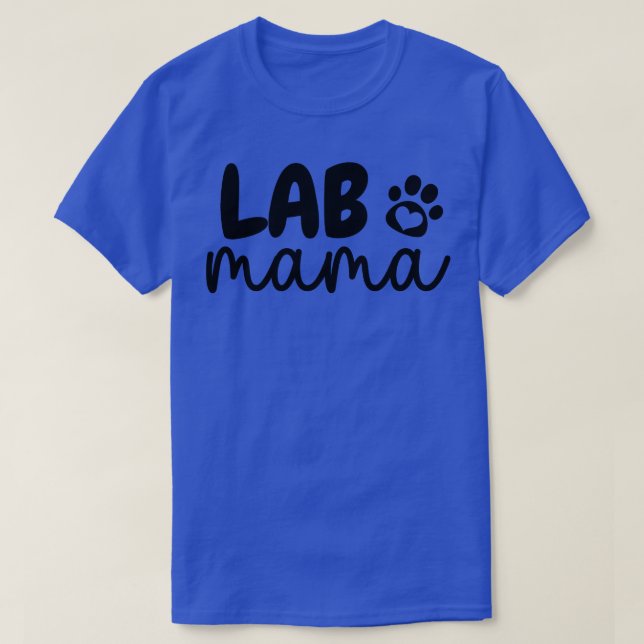 Camiseta Laboratório Mama Paw 3 (Frente do Design)