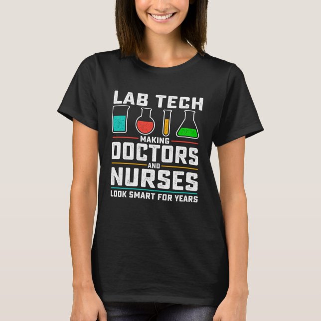 Camiseta Laboratório Médico legal Lab Tech Men (Frente)