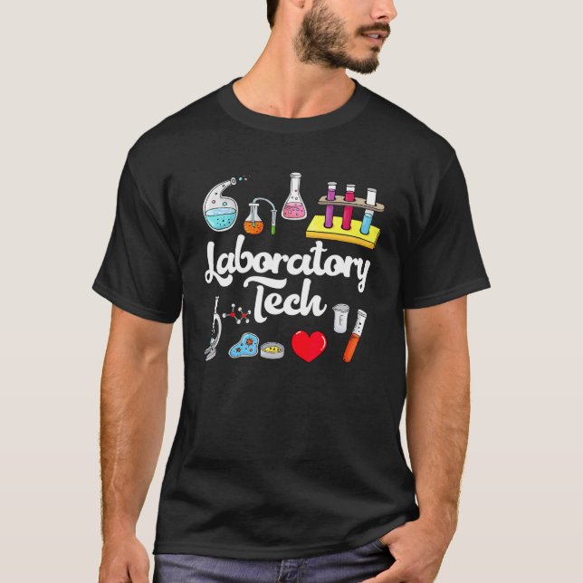 Camiseta Laboratório Médico Profissionais Laboratório Lab S (Frente)