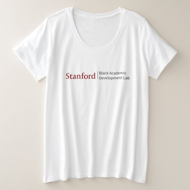 Camiseta Laboratório Stanford BAD - Marca Primária (Frente do Design)