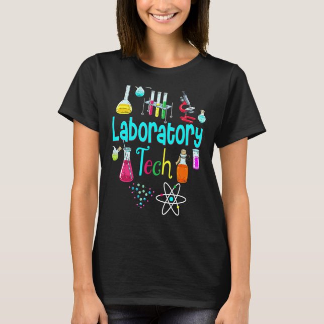 Camiseta Laboratório técnico do Lab Tech Scientist (Frente)