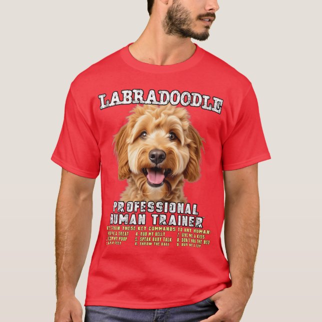Camiseta Labradle Professional Hurainer Labra Doodle modern (Frente)