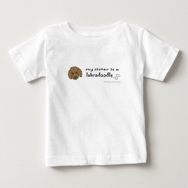 Camiseta labradoodle (Frente)