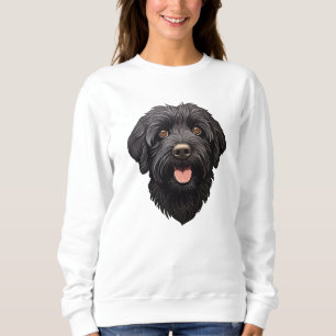 Camiseta Labradoodle Black Dog