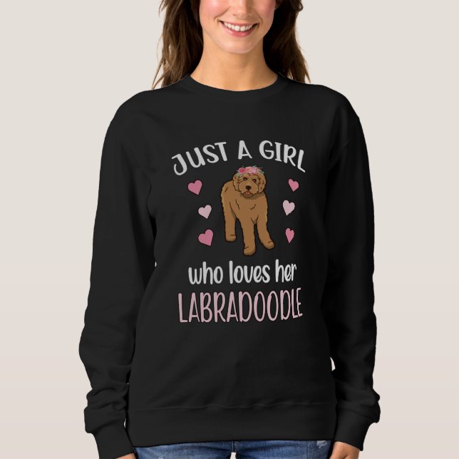 Camiseta Labradoodle Dog Dog Lover Labradoodle Mãe (Frente)