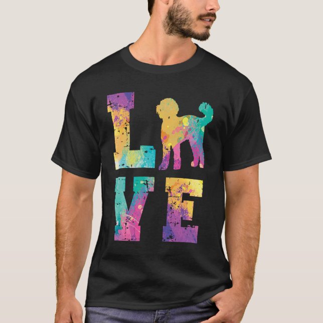 Camiseta Labradoodle Love (Frente)