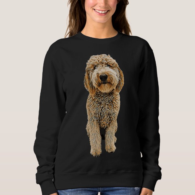 Camiseta Labradoodle Ouro Doodle (Frente)