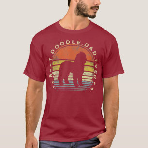 Camiseta Labradoodle, proprietário do Pai de melhor porta