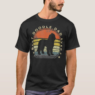 Camiseta Labradoodle, proprietário do Pai de melhor porta