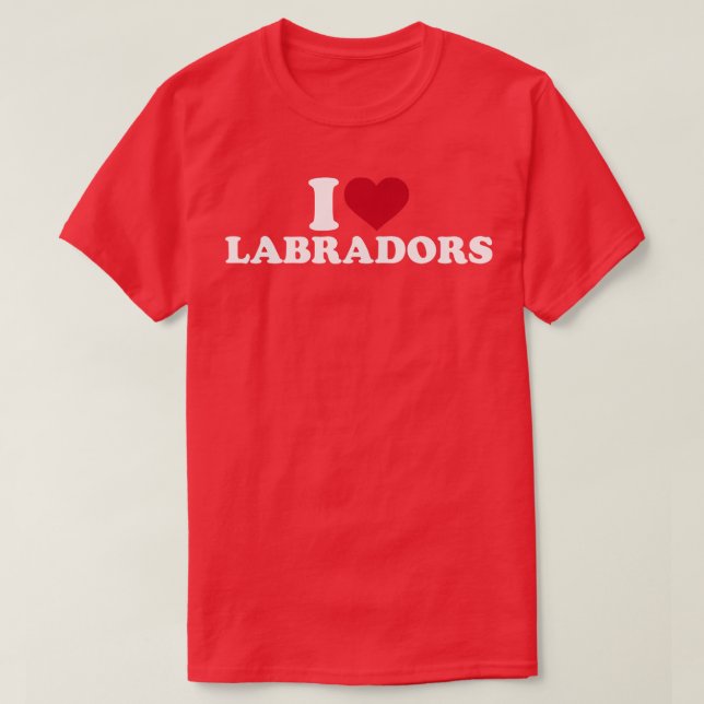 Camiseta Labrador (Frente do Design)