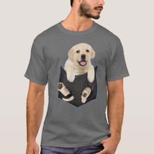 Camiseta Labrador Amarelo Bonito Oferece Laboratório Amarel