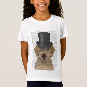 Camiseta Labrador Amarelo, Chapéu Formal