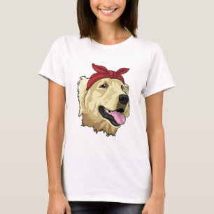 Camiseta Labrador com Bandana