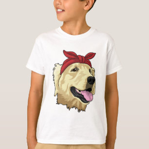 Camiseta Labrador com Bandana