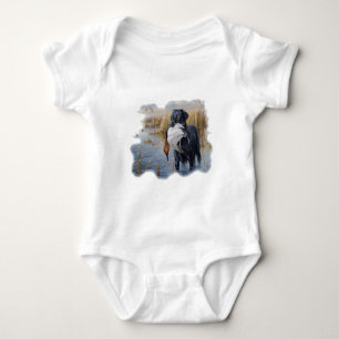 Camiseta Labrador com caça do pato do pato