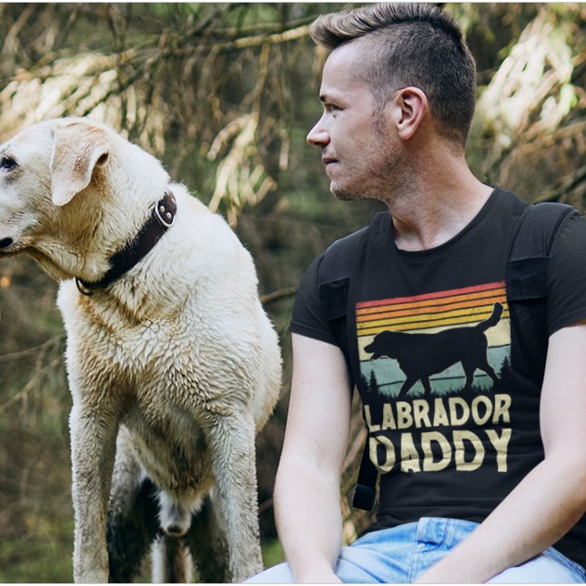 Camiseta Labrador Daddy  – Funny Dog Dad Gift (Criador carregado)
