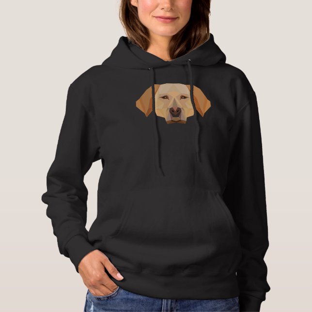 Camiseta Labrador de poligon amarelo (Frente)