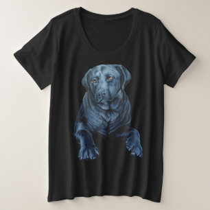 Camiseta Labrador, de tamanho superior, Camiseta d