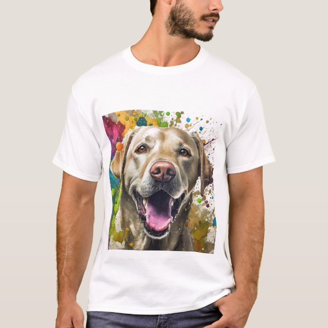 Camiseta Labrador Dog (Frente)