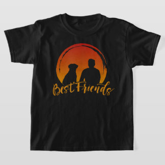Camiseta Labrador dog Dog and Human são os melhores amigos