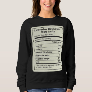 Camiseta Labrador Dog Facts