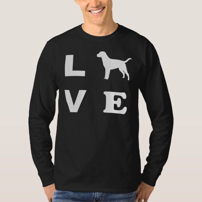 Camiseta Labrador Dog Love (Frente)