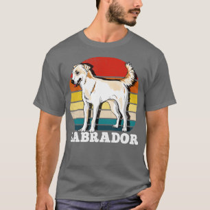Camiseta Labrador Dog Lover Retro