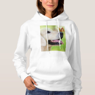 Camiseta Labrador E Travesseiro decorativo De Borboleta