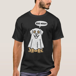 Camiseta Labrador engraçado fantasma de Halloween