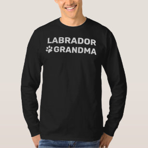 Camiseta Labrador Grandma