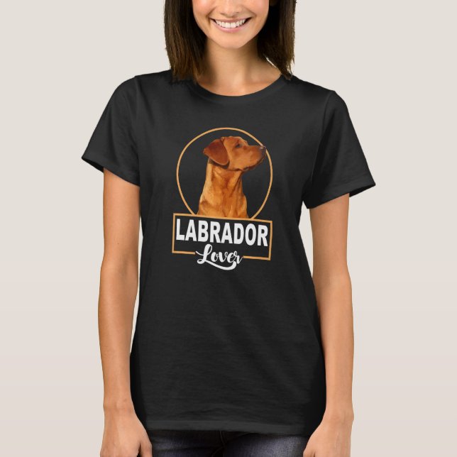 Camiseta Labrador Labrador Retriever (Frente)