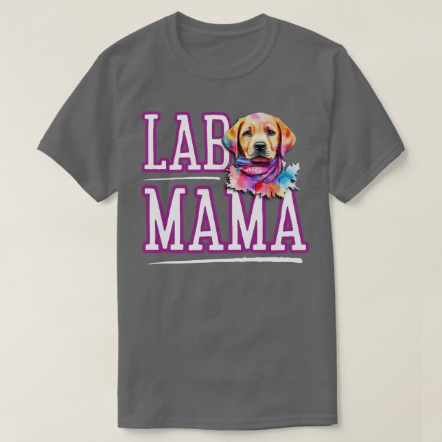 Camiseta labrador mãe 5 (Frente do Design)