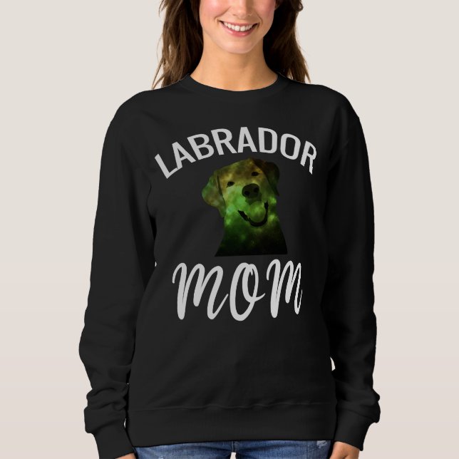 Camiseta Labrador Mãe Lab Mãe Mãe (Frente)