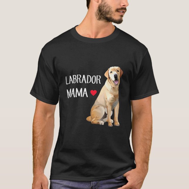 Camiseta Labrador Mama (Frente)