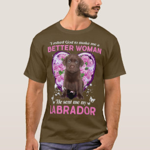 Camiseta Labrador Mama Mãe Cachorro Cachorro Proprietário F