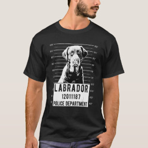 Camiseta Labrador Mug Cachorro Criminal