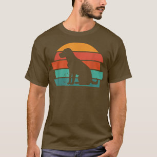 Camiseta Labrador Negro Proprietário de Cachorro Lover Retr