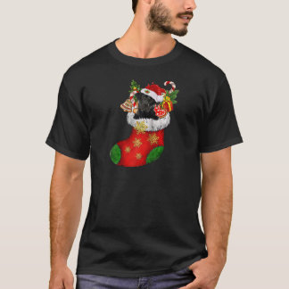 Camiseta Labrador No Natal Santa Hat Xmas Amor