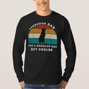 Camiseta Labrador Pai Como Um Pai Regular Mas Mais Frio