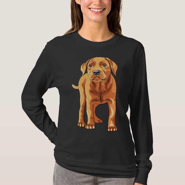 Camiseta Labrador Puppy 14 (Frente)