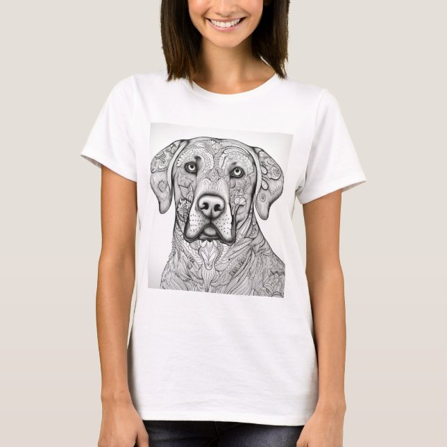 Camiseta Labrador Retriever (Frente)