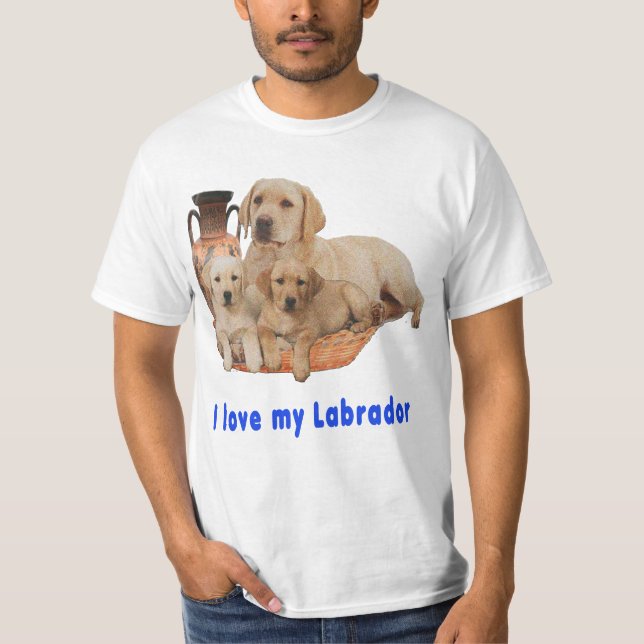 Camiseta Labrador Retriever (Frente)