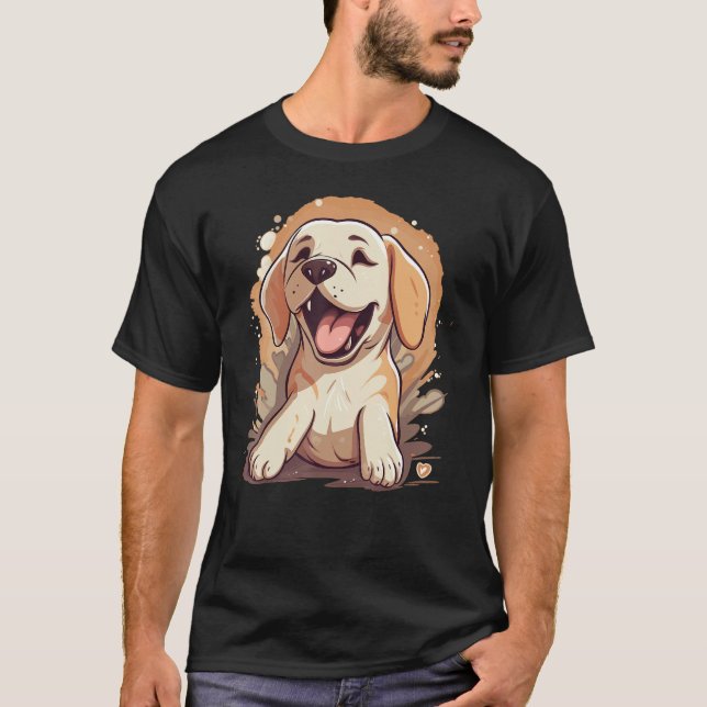 Camiseta Labrador Retriever 3 (Frente)