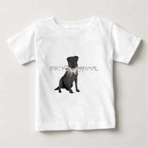 Camiseta Labrador Retriever Animal de Festa Preto