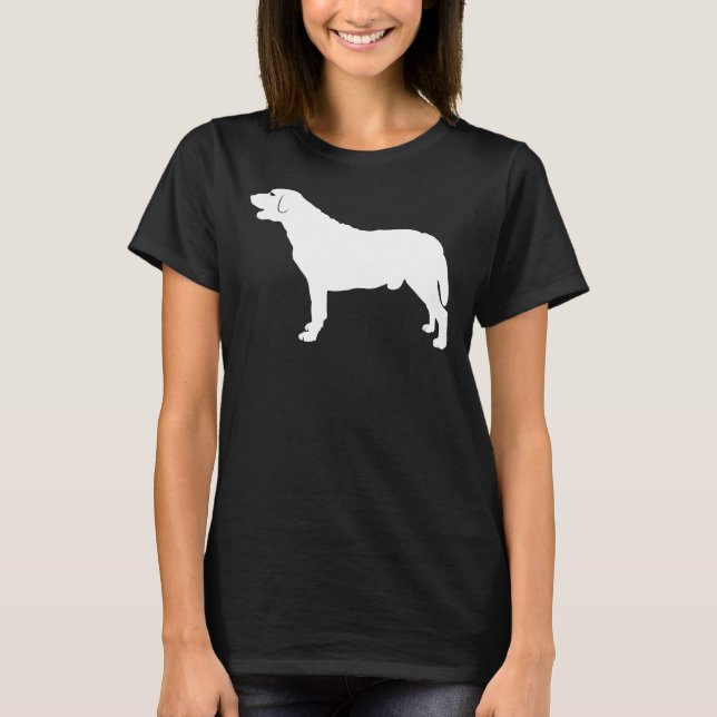 Camiseta Labrador Retriever Baseball ¾ Sleeve (Frente)